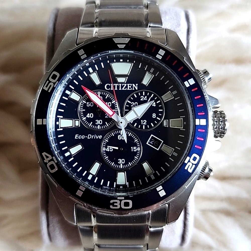 Blue Citizen watch - solar